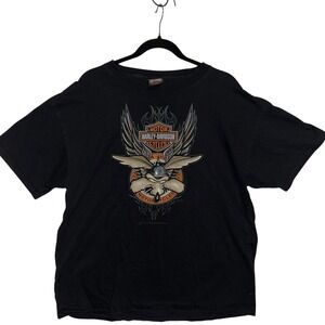 Harley Davidson Looney Tunes Wile E Coyote Taz Bugs Tee XL San Antonio Dealer